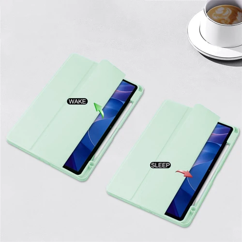 Аксесуар для планшетних ПК BeCover Soft Edge TPU з Pencil Mount Green для Xiaomi Redmi Pad 2 (713659)