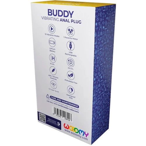 Анальний вібростимулятор Wooomy Buddy