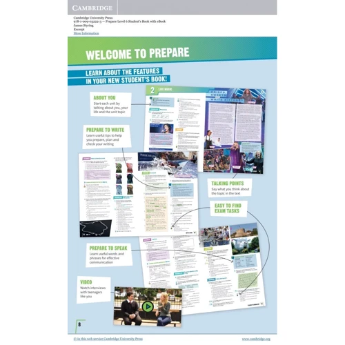 Prepare! Updated 2nd Edition 6: Student's Book with eBook: Жанр Учебники и пособия