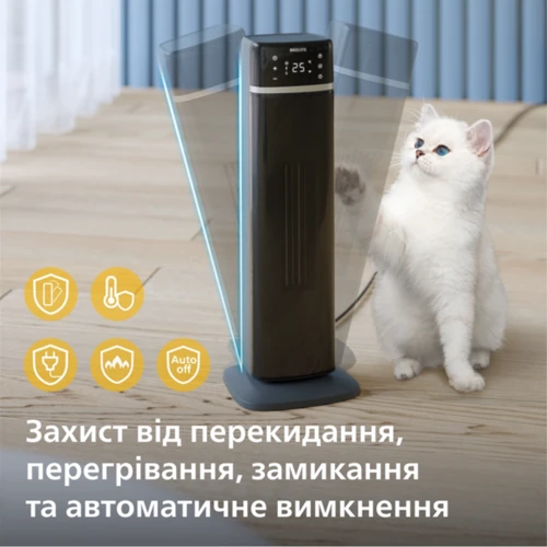 Обогреватель Philips CX5120/11: Максимальная мощность, кВт 2