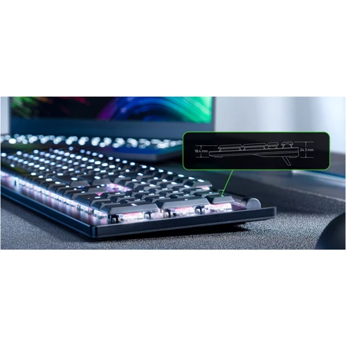 Клавиатура Razer DeathStalker V2 Red Switch (RZ03-04500100-R3M1): Тип клавиш оптико-механический