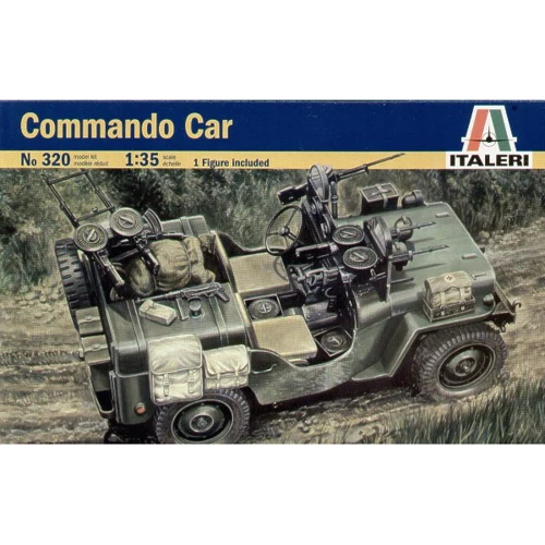 Модель Italeri Штурмовий автомобіль на базі Willys (IT0320): Виробник ITALERI