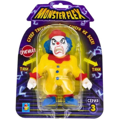 Іграшка Monster Flex Клоун 90008, що розтягується.: Тип Игровая фигурка