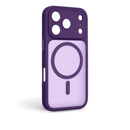 Чехол для iPhone ArmorStandart Lush MagCase Dark Violet for iPhone 17 Pro (ARM87490)