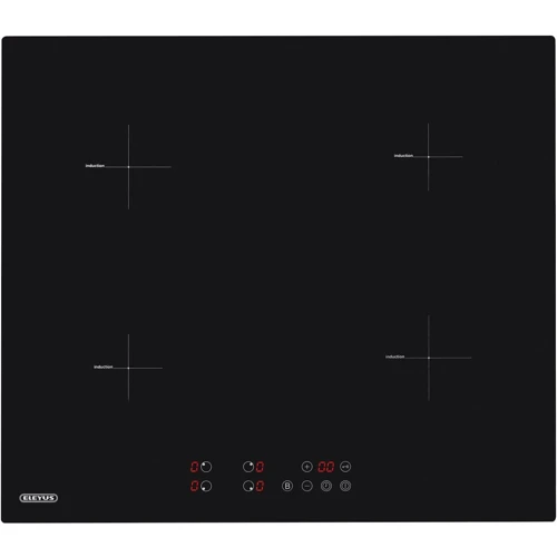 Варочная поверхность ELEYUS H2EBHG SE 60 BL I: Размеры для встраивания 56x49 cм