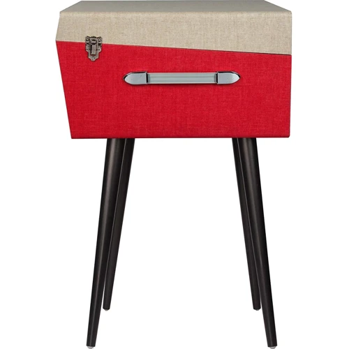 Виниловый проигрыватель Crosley Bermuda (Red): Привод ременной