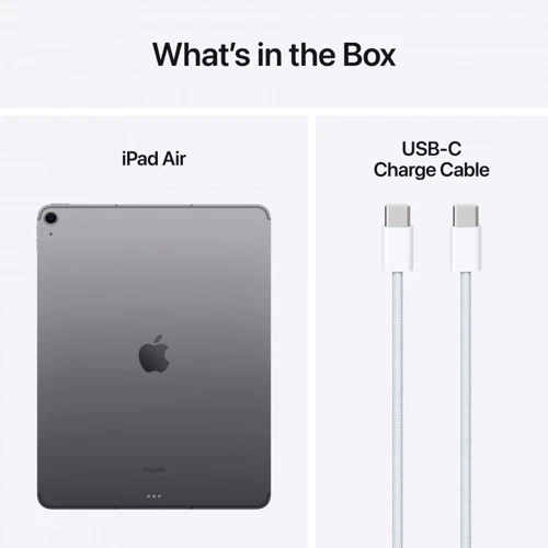Планшет Apple iPad Air 13" 2024 Wi-Fi + Cellular 128GB M2 Space Gray (MV6Q3NF/A) UA фото 11
