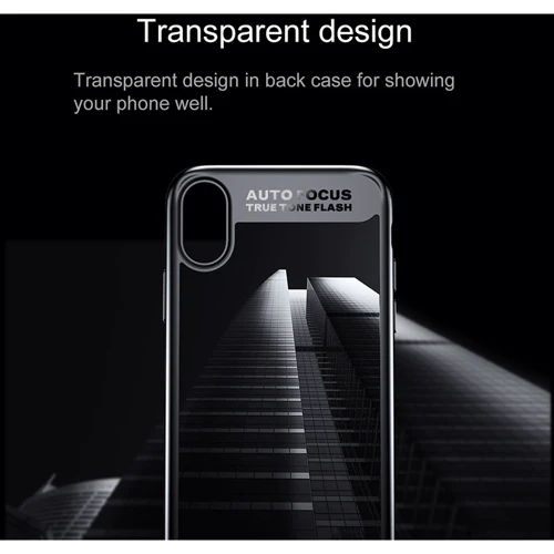 Чехол для iPhone Baseus Suthin Black (ARAPIPH8-SB01) for iPhone X/iPhone Xs: Материалы силикон