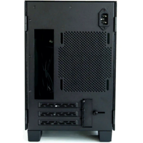 Корпус Razer Tomahawk mini-ITX ARGB (RC21-01400100-R3M1): Матеріал передній панелі пластик
