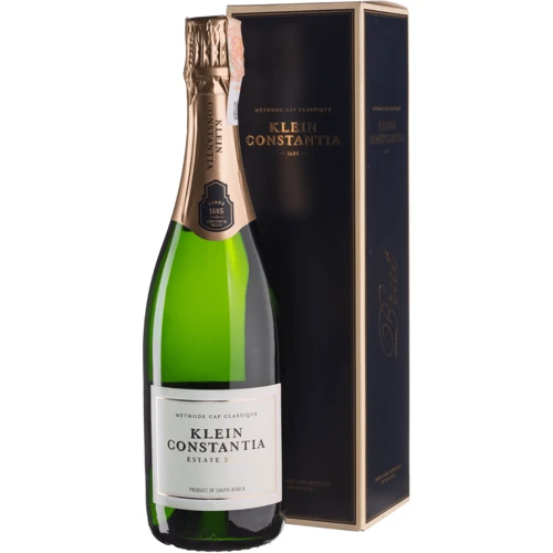 Вино Klein Constantia Brut 2018 белое игристое gift box 0.75 л (BWW5096)