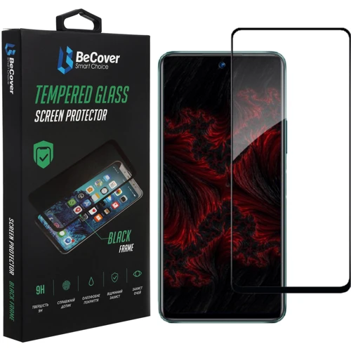 Аксессуар для смартфона BeCover Tempered Glass Black for Infinix Hot 11S (X6812) (707600)