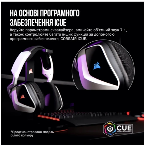 Наушники Corsair Void RGB Elite Wireless Carbon (CA-9011201-EU): Сопротивление наушников (Ом) 32