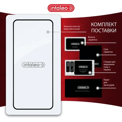 Intaleo Tempered Glass Full Glue Black для Xiaomi Redmi Note 14 4G фото 7
