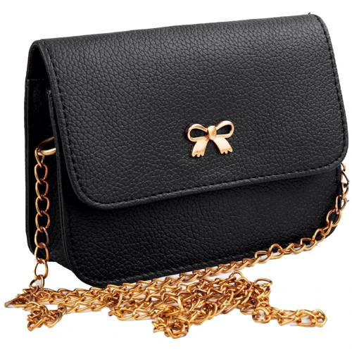 Женская сумка-сэтчел Valiria Fashion черная (4DETBI-184924-2): Застежка Механическая