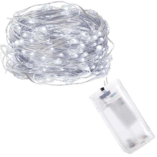 Гірлянда на батарейках Springos 1.9 м 20 LED CL0006 Cold White фото 6