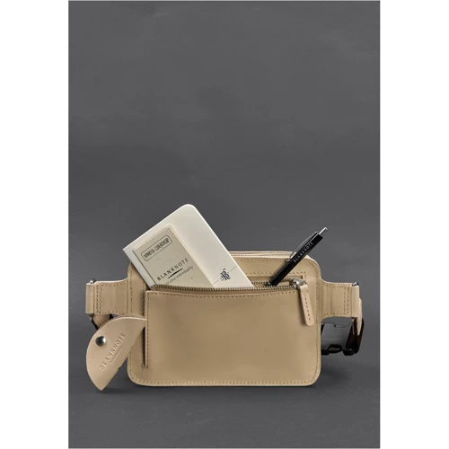 Женская поясная сумка BlankNote Dropbag Mini светло-бежевая (BN-BAG-6-light-beige): Страна производитель Украина
