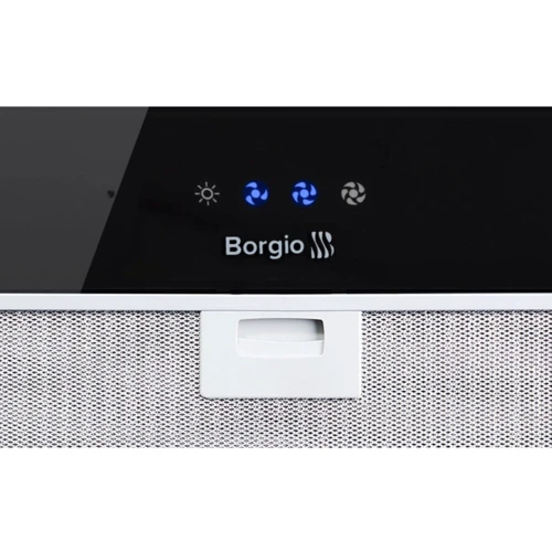 Вытяжка Borgio BBI (TR) 5840 black glass SU 850: Управление Сенсорное