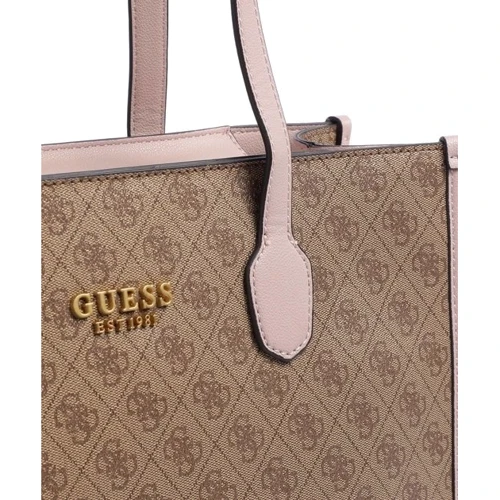 Жіноча сумка тоут GUESS SILVANA GIRLFRIEND TOTE світло-коричнева (HWSN8665240-LLR): Країна виробник США