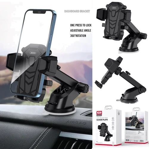 Держатель XO Car Holder C76 Black фото 8