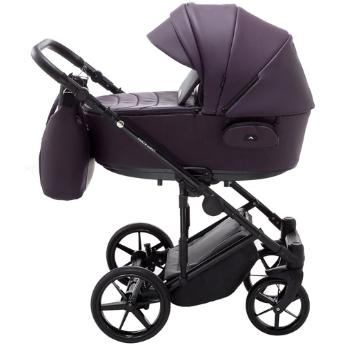 Коляска 2 в 1 Adamex Porto Light ECO шкіра 100% SA-14 фіолетовий фото 8