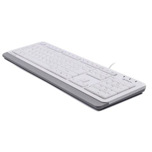 Клавіатура A4Tech FKS10 (White): інтерфейс підключення USB