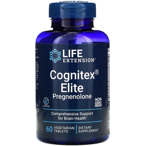 Life Extension Cognitex Elite Pregnenolone Прегненолон 60 таблеток