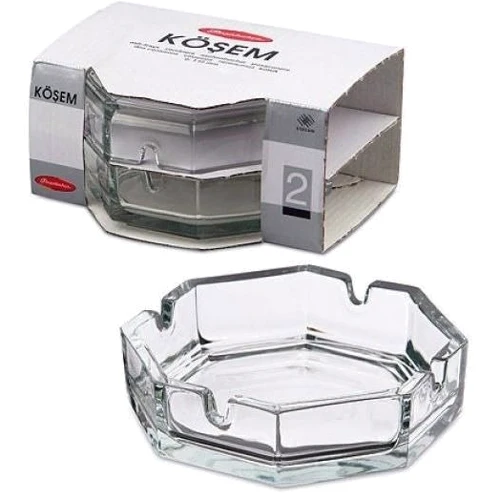 Попільничка Pasabahce Kohem 2шт (54076): Тип попільничка