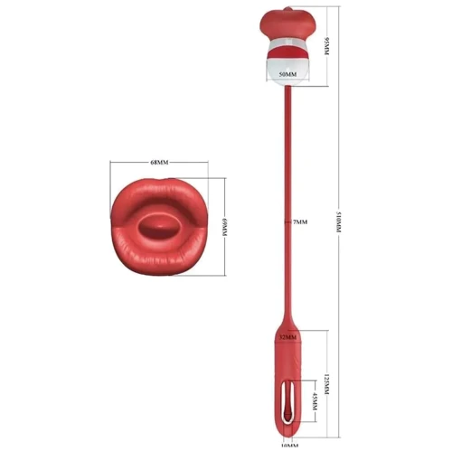 Гибкий вибросимулятор орального секса LYBAILE Pretty Love Romance Alyss (MC62)