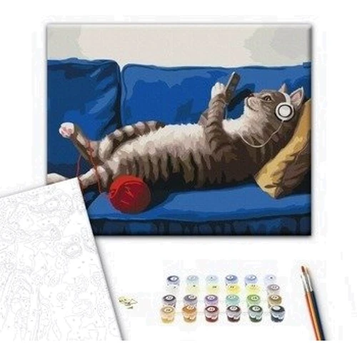 Картина по номерам Brushme Ленивое воскресенье ©Lucia Heffernan 40х50 см (BS53481): Производитель Brushme