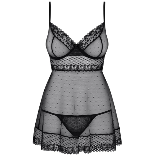 Комплект Obsessive 817-BAB-1 babydoll, XXL