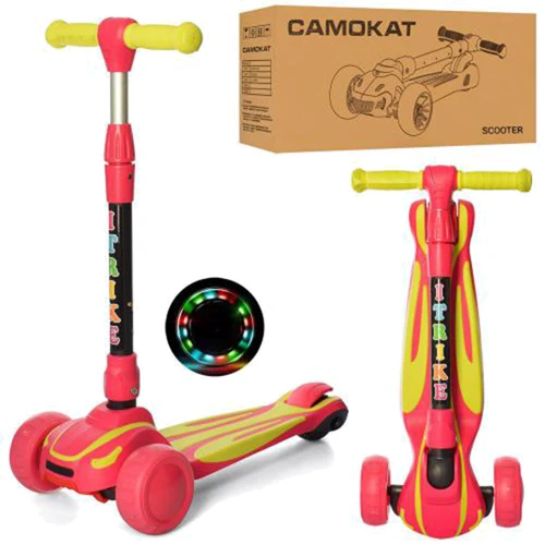 Самокат iTrike Maxi (JR 3-060-20-RGR red): Кількість коліс 3