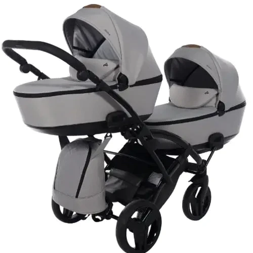 Универсальная коляска для двойни 2 в 1 Junama Space Duo Slim 01