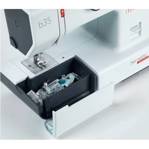 Швейная машина Bernina Bernette B35: Максимальная ширина строчки, мм 5
