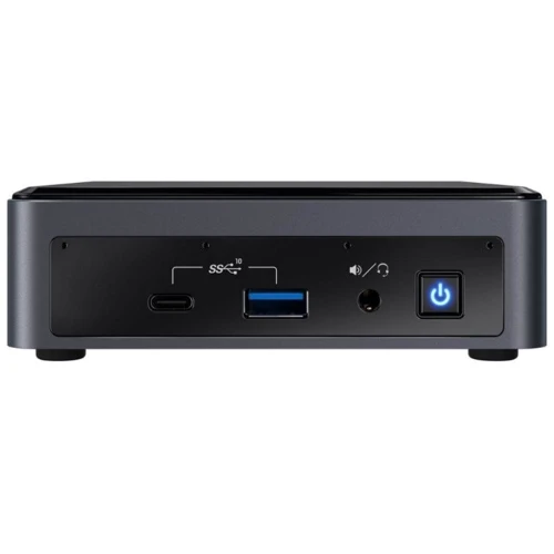 Персональний комп'ютер (ПК) Intel NUC 10 Performance Kit NUC10i7FNKN w/EU cord (BXNUC10I7FNKN2): Процесор Intel Core i7-10710U (1.1-4.7 ГГц) – 6 ядер