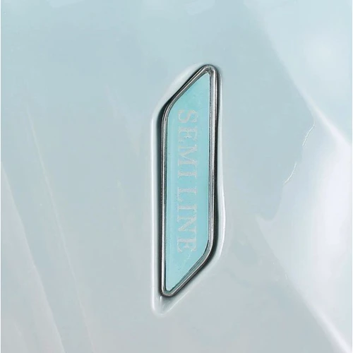 Чемодан Semi Line 20" (S) Blue/Pink Cream Gradient голубой/розовый градиент (T5649-1): Стиль Повседневный (Casual)