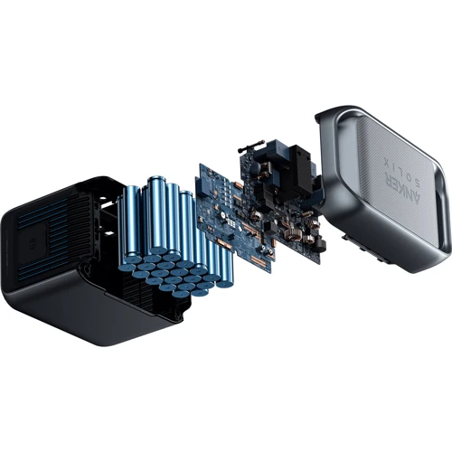 Зарядная станция Anker Solix C1000 1056Wh 1800W (A1761311): Размер, мм 376x205x267