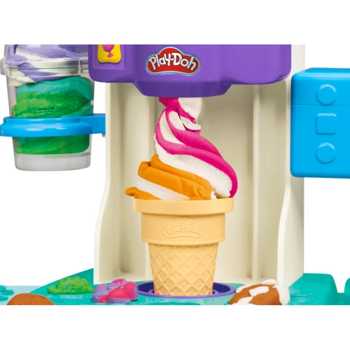 Набор для творчества HASBRO PLAY-DOH с пластилином Радужный вихрь мороженого (G0028)