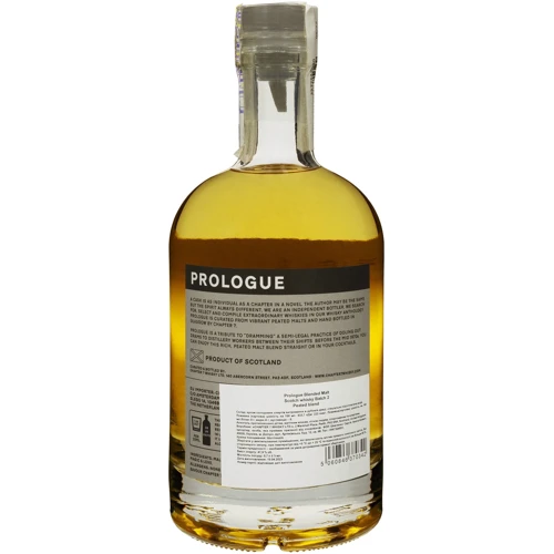 Віскі Chapter 7 Prologue Peated Blended Malt Scotch Small Batch №2 47.9% 0.7 л (FSH_5060846370342): Об'єм, л 0.7