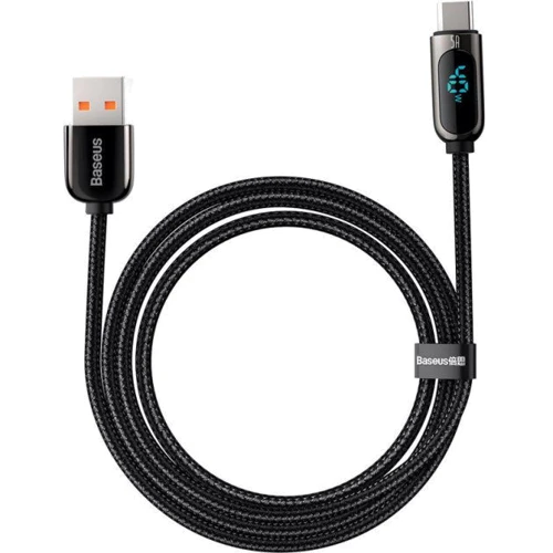 Кабель Baseus USB Cable to USB-C Display Fast Charging 1m Black (CATSK-01)