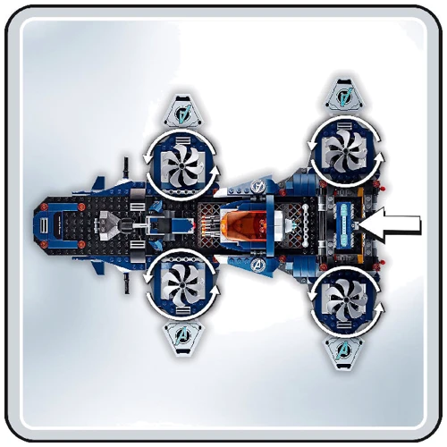 LEGO Super Heroes Вертолетная станция (76153) фото 8
