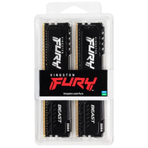 Kingston FURY 32GB (2x16GB) DDR4 3200MHz Beast Black (KF432C16BB1K2/32): Частота, МГц 3200
