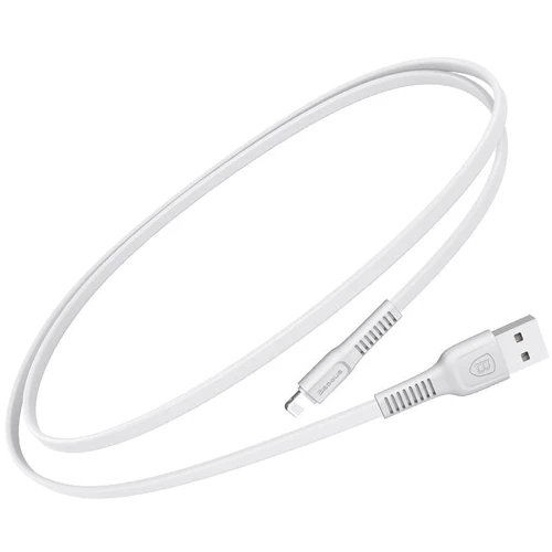 Кабель Baseus USB Cable to Lightning Tough 1m White (CALZY-B02) фото 3