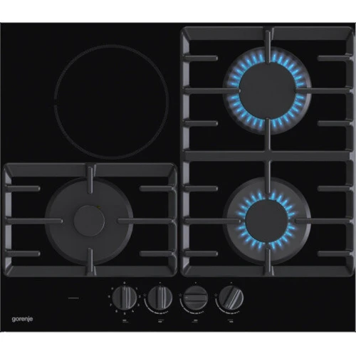 Варочная поверхность Gorenje GCE681BSC: Расположение панели Спереди посередине