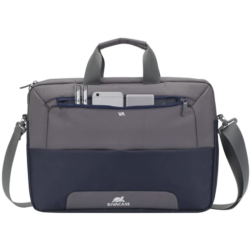 Сумка для ноутбука RivaCase 15.6 "7737 Steel Blue / Grey: Форм-фактор 15.6"
