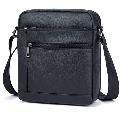 Мужская сумка через плечо Buffalo Bags черная (SHIM7604A-black): Пол Мужской
