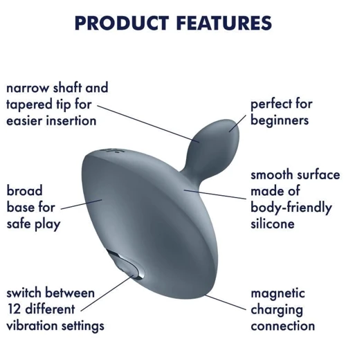 Анальная вибропробка Satisfyer Booty Absolute Beginners 4