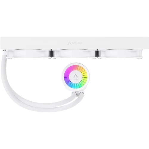 Кулер Arctic Liquid Freezer III 420 A-RGB White (ACFRE00153A): Регулировка оборотов широтно-импульсная модуляция (PWM)