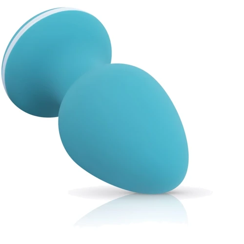 Анальная вибропробка Cala Azul - Blanca Vibrating anal plug