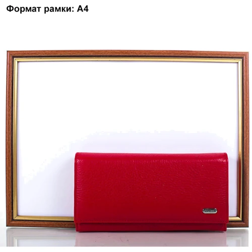 Женский кошелек Canpellini красный (SHI346-172): Формат кошелька Горизонтальный