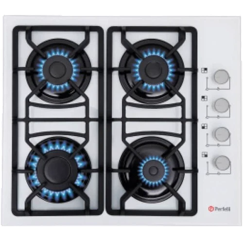Варочная поверхность газовая Perfelli HGG 61124 WH: Размеры для встраивания (ШxГ) 55x47 см
